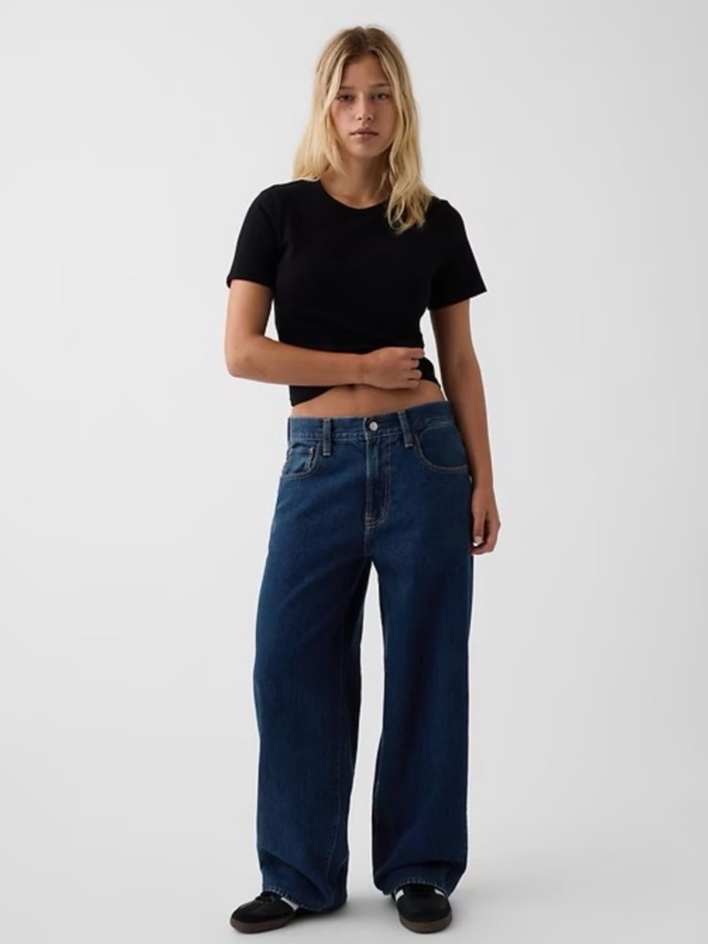 Hailey Bieber Jeans- Extra Baggy Medium indigo
